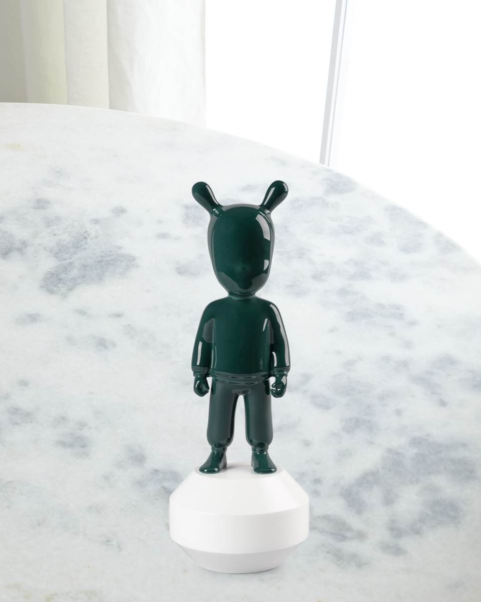 The Dark Green Guest Little Sculpture